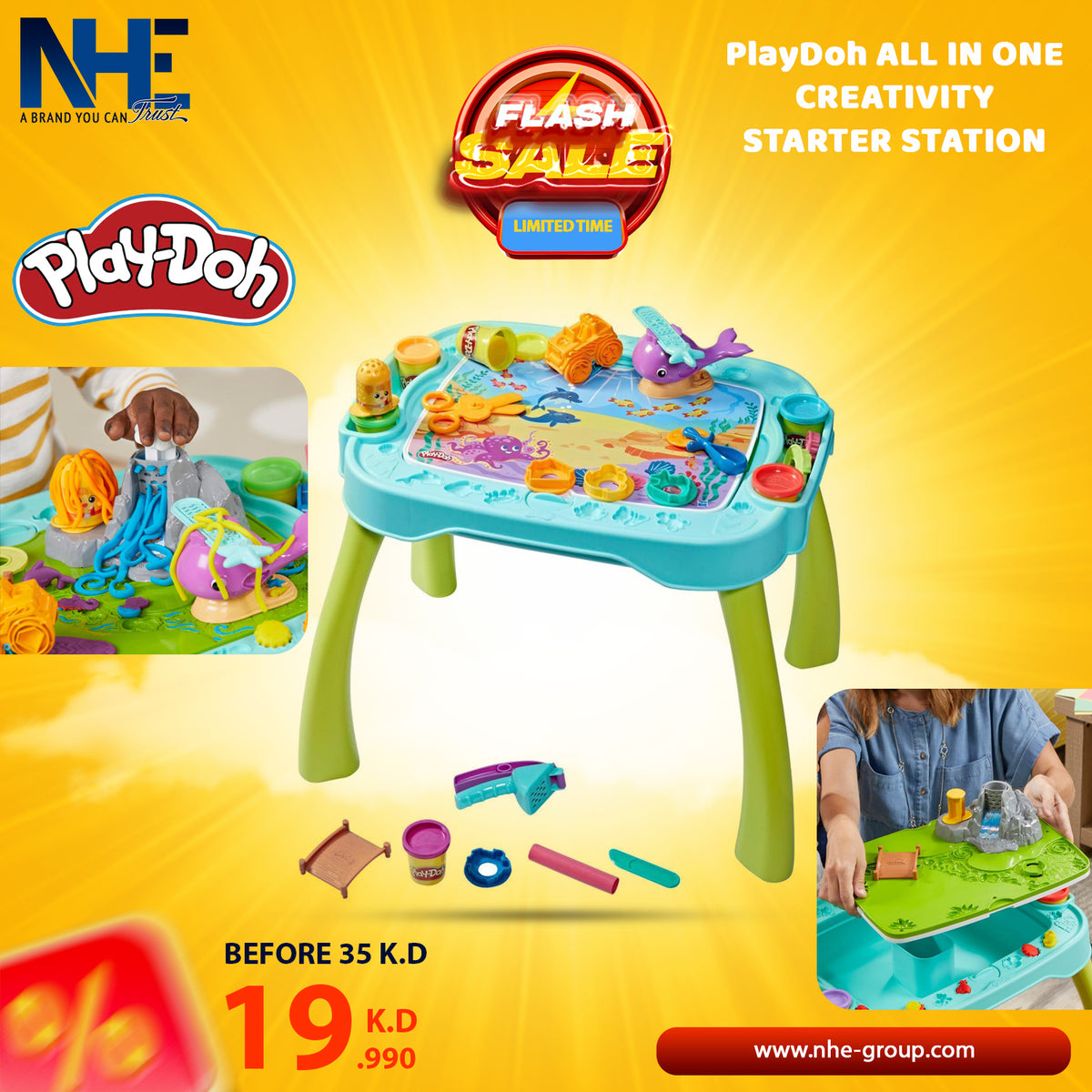 PlayDoh ALL IN ONE CREATIVITY STARTER STATION