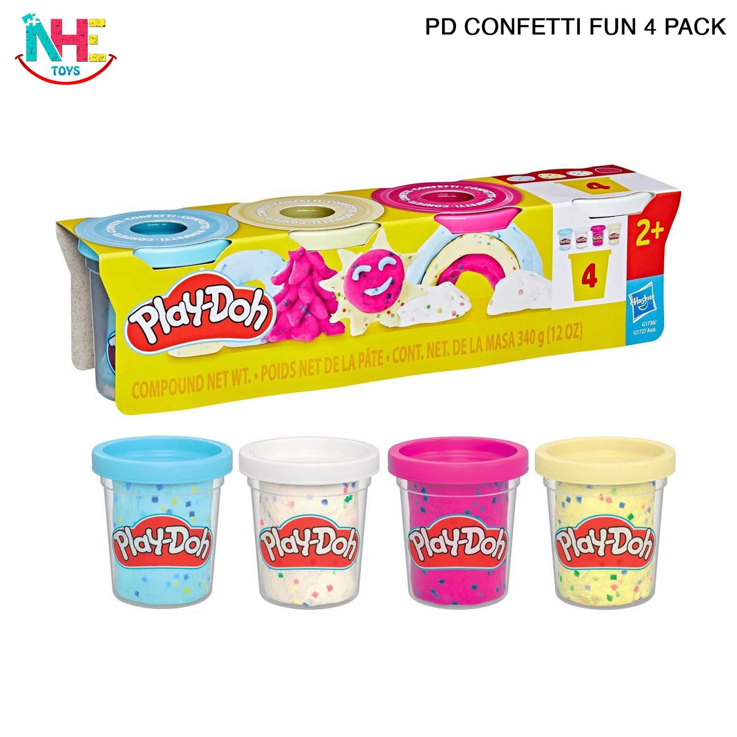 PD CONFETTI FUN 4 PACK