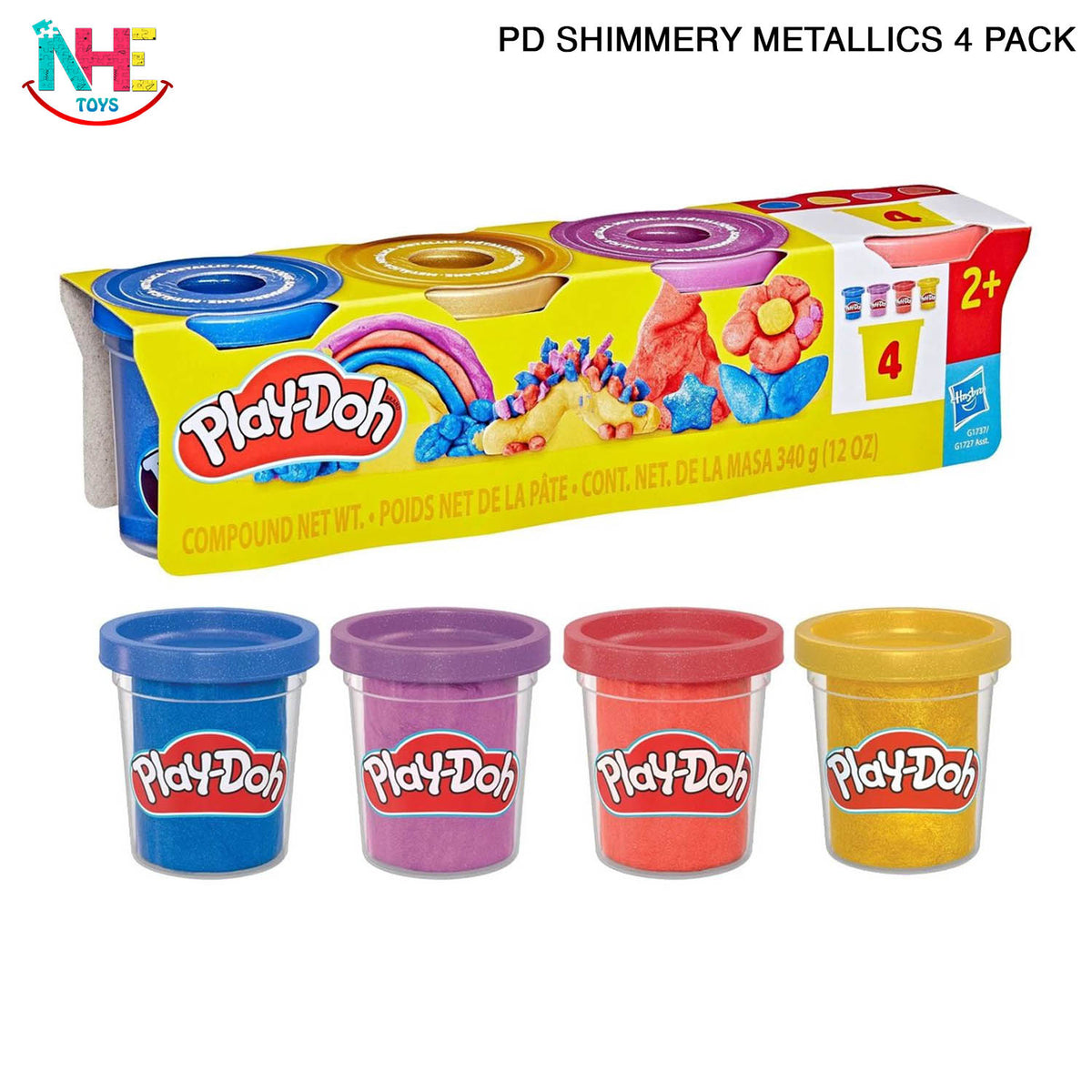 PD SHIMMERY METALLICS 4 PACK