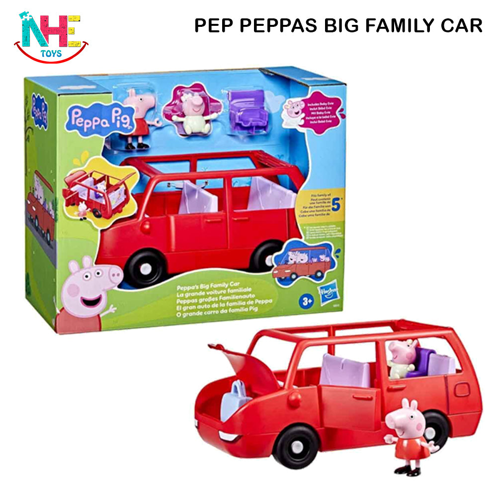 PEP PEPPAS BIG FAMILY CAR