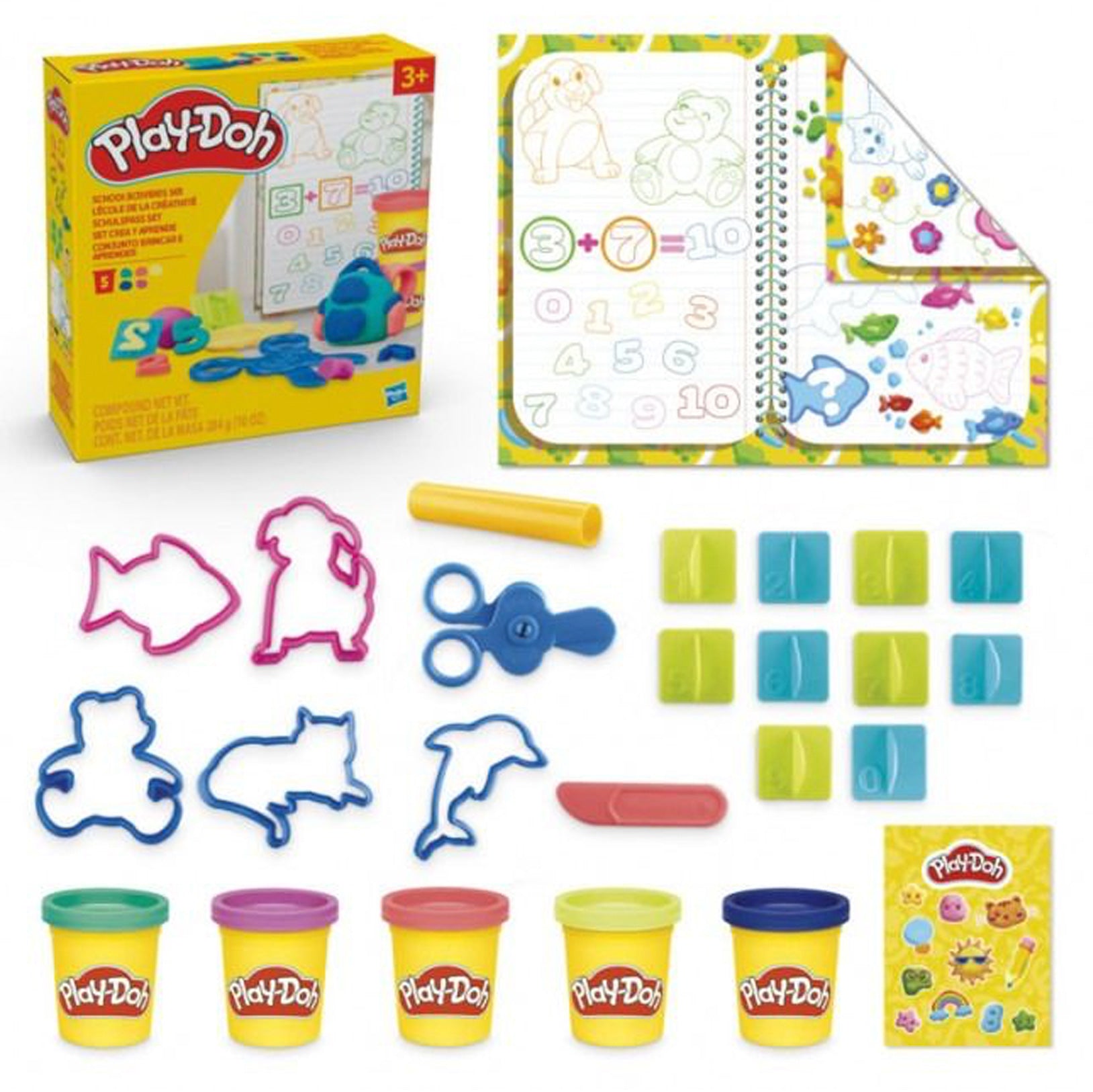 PlayDoh SCHOOL ACTIVITIES SET