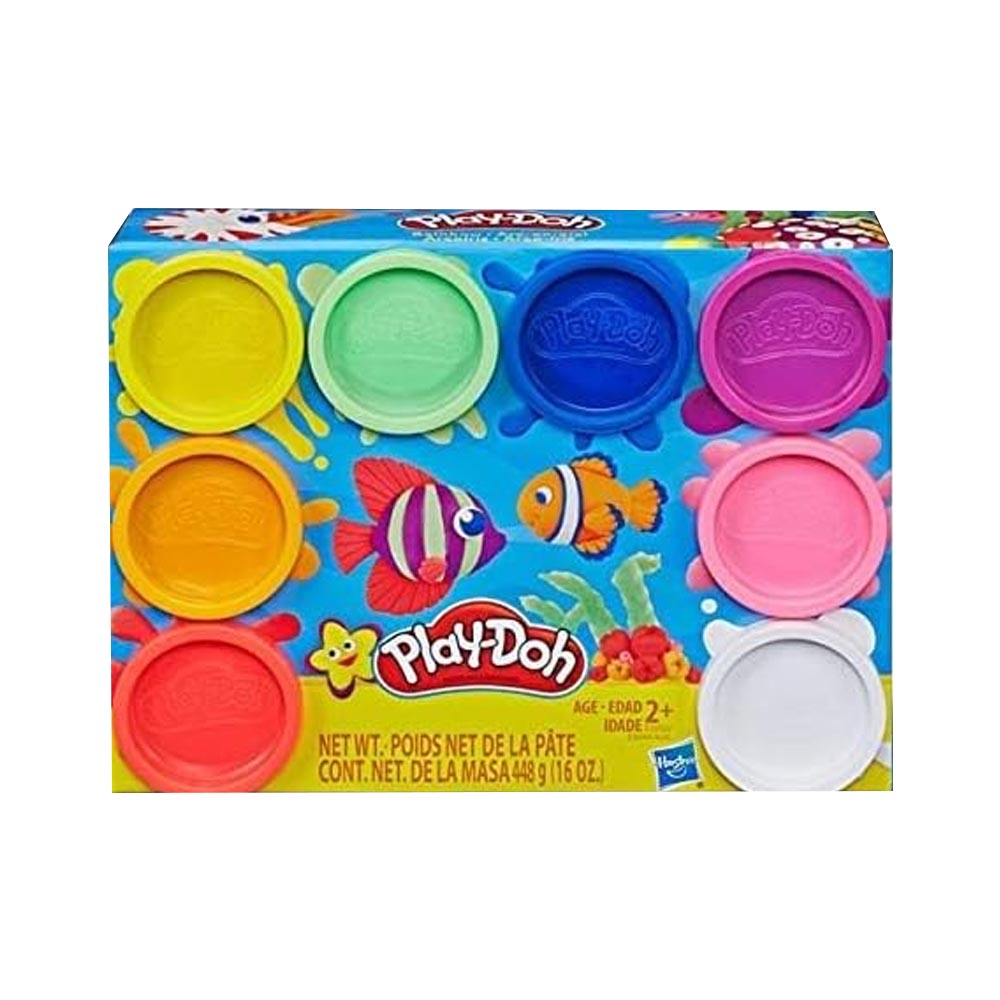 PlayDoh 8 PACK RAINBOW