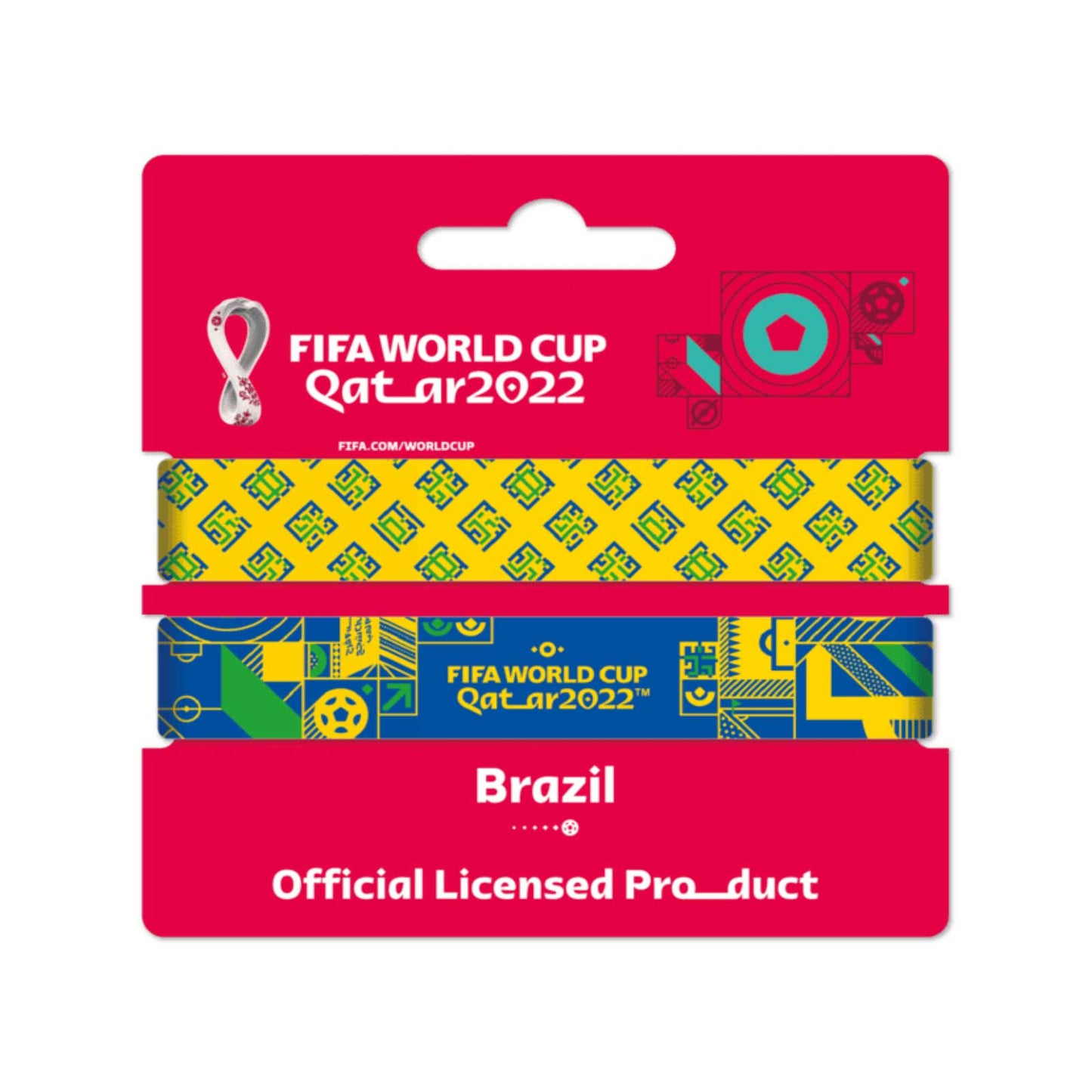 FIFA FABRIC WRIST BAND- BRASIL