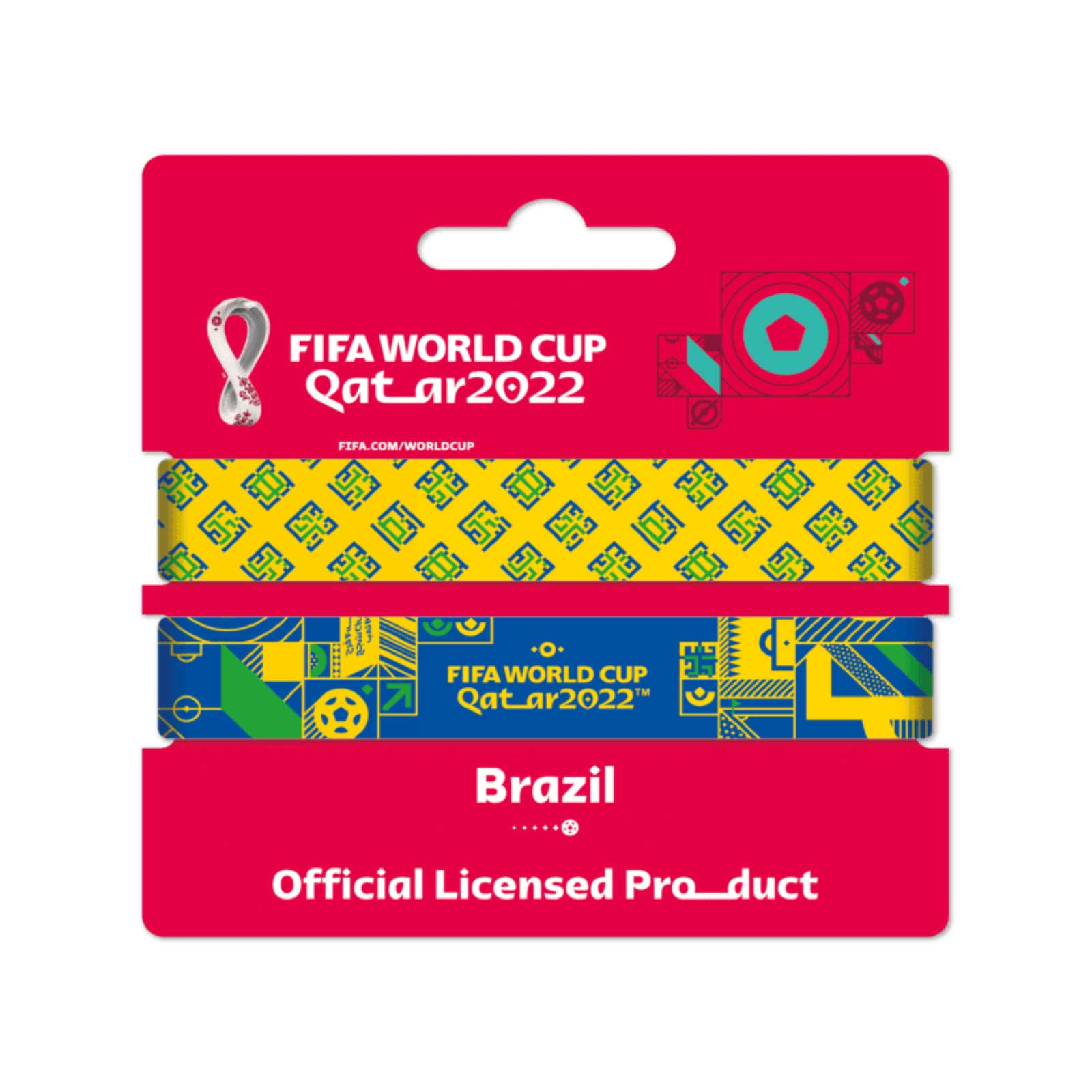 FIFA FABRIC WRIST BAND- BRASIL
