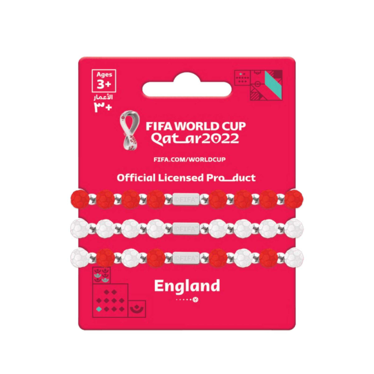 FIFA FOOTBALL TRRTLZ BRACELET- ENGLAND