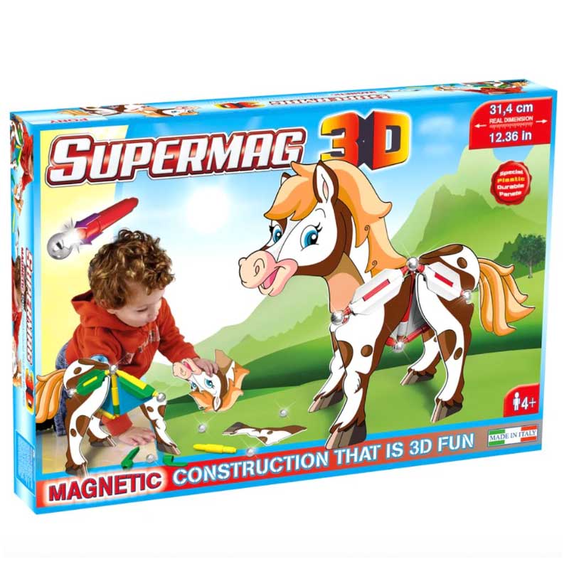SUPERMAG 3D PONY 31 Pieces