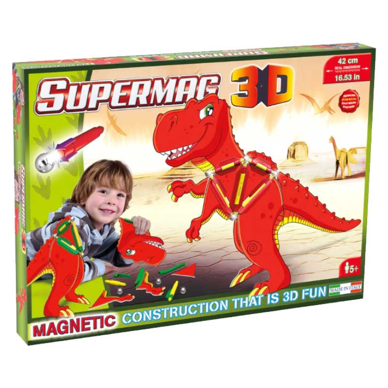 SUPERMAG 3D T-REX - 40 Pieces