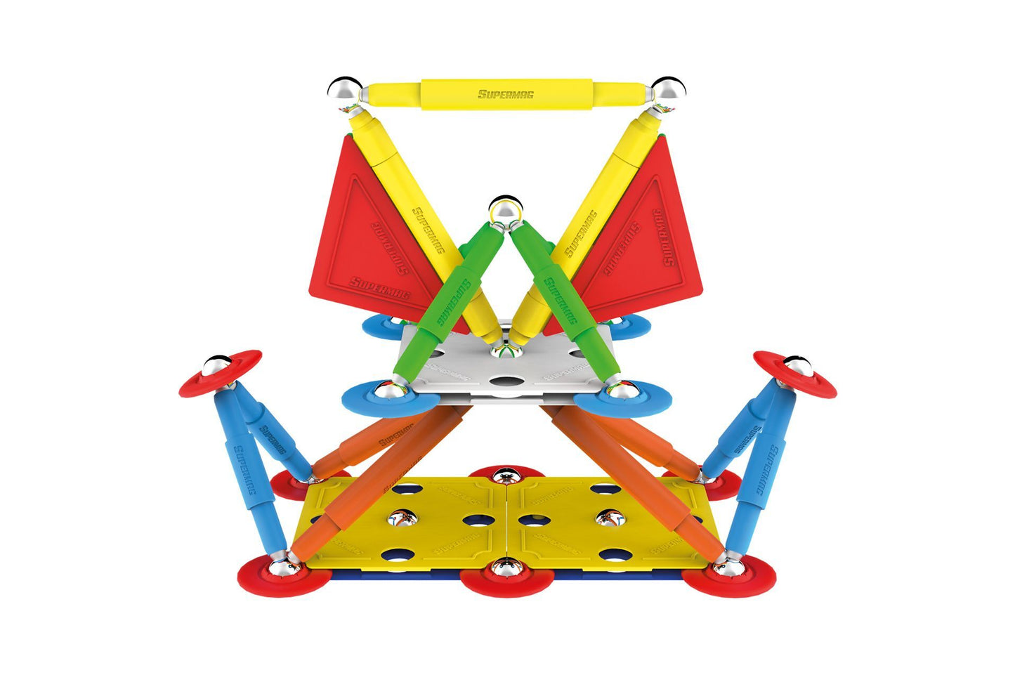 SUPERMAG PROJECTS MULTICOLOR 60 Pieces