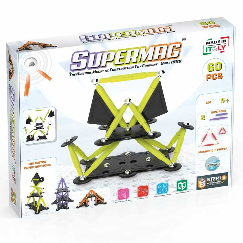 SUPERMAG PROJECTS TECHNICOLOR 60 Pieces