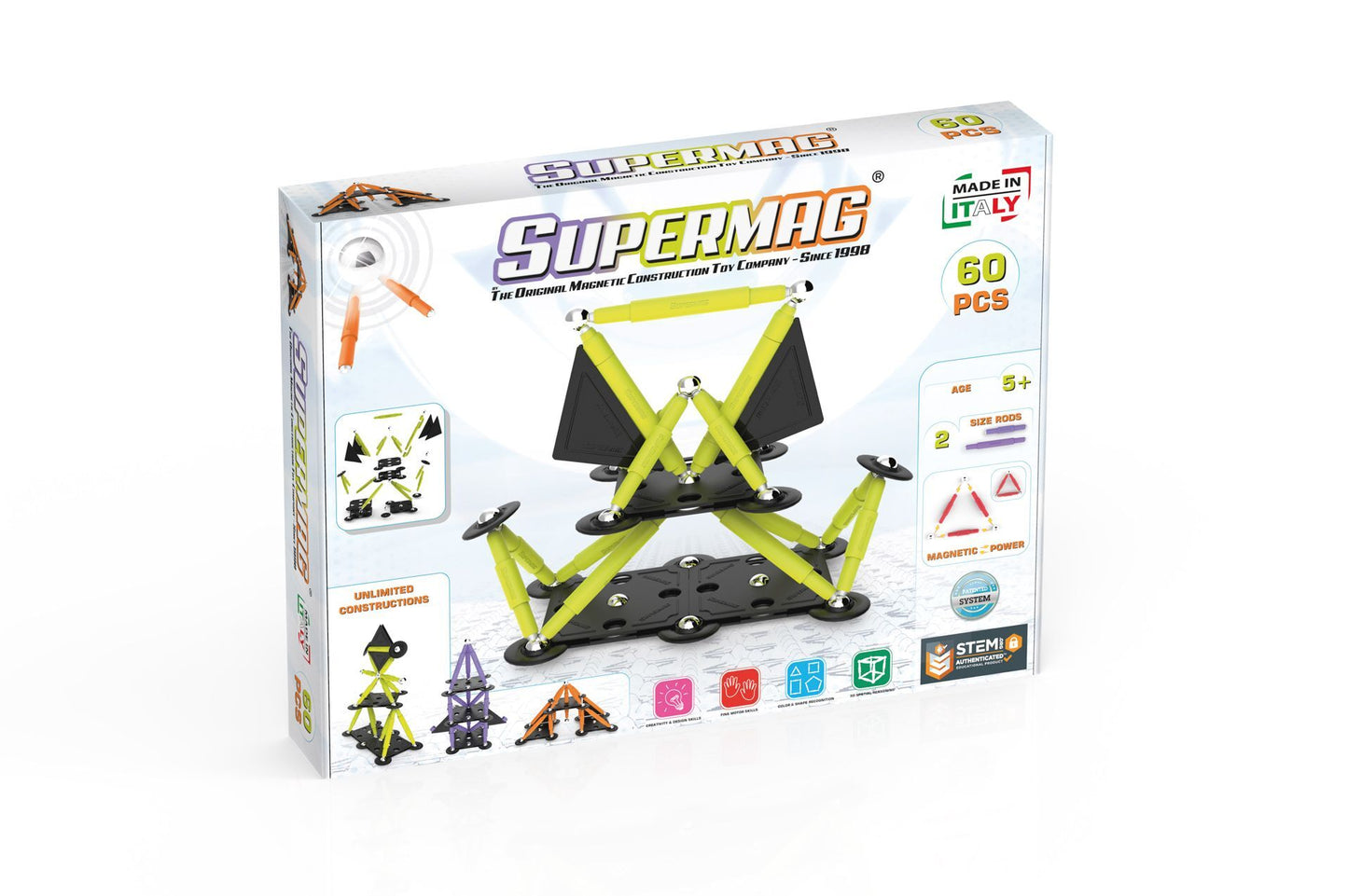 SUPERMAG PROJECTS TECHNICOLOR 60 Pieces