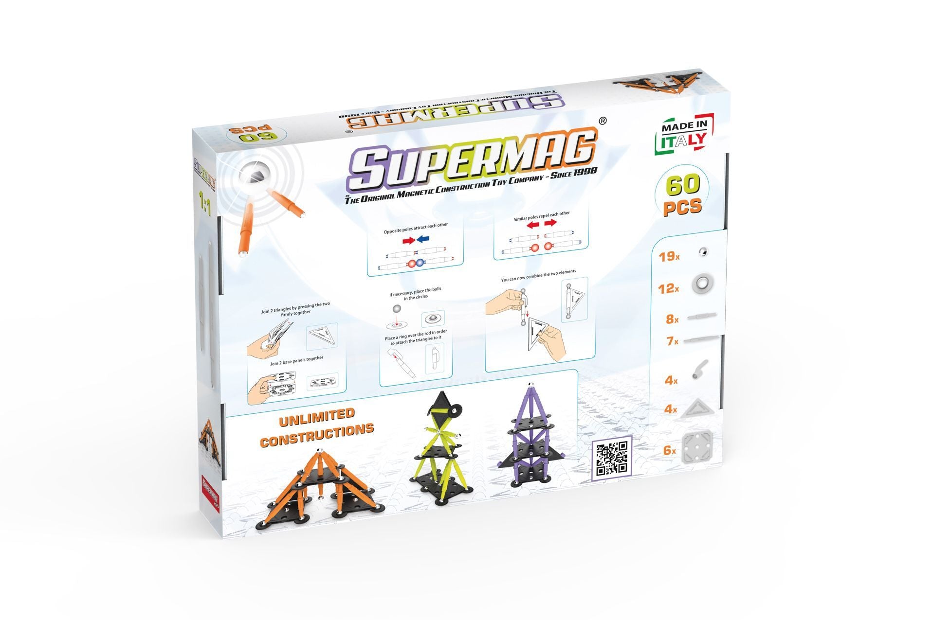 SUPERMAG PROJECTS TECHNICOLOR 60 Pieces