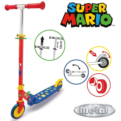 SUPER MARIO 2W FOLDABLE SCOOTER