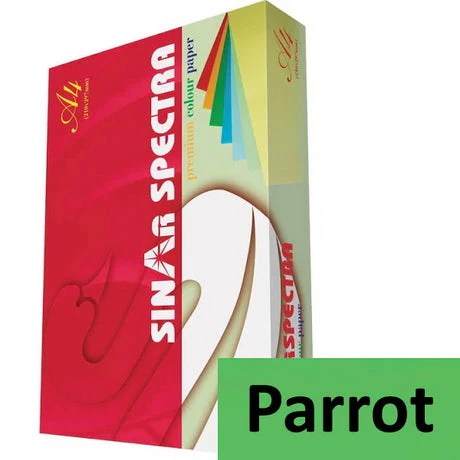 Sinar Spectra Colour Paper A4 80 Gsm IT 230 PARROT Colour