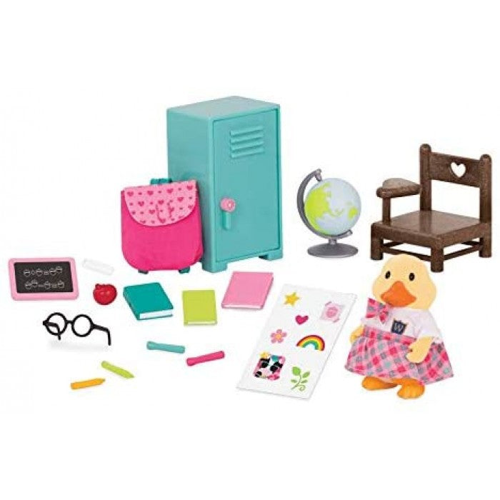 Li'l Woodzeez School Set