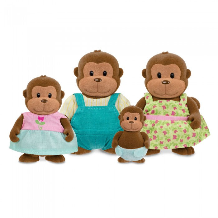 Li'l Woodzeez Monkey Family