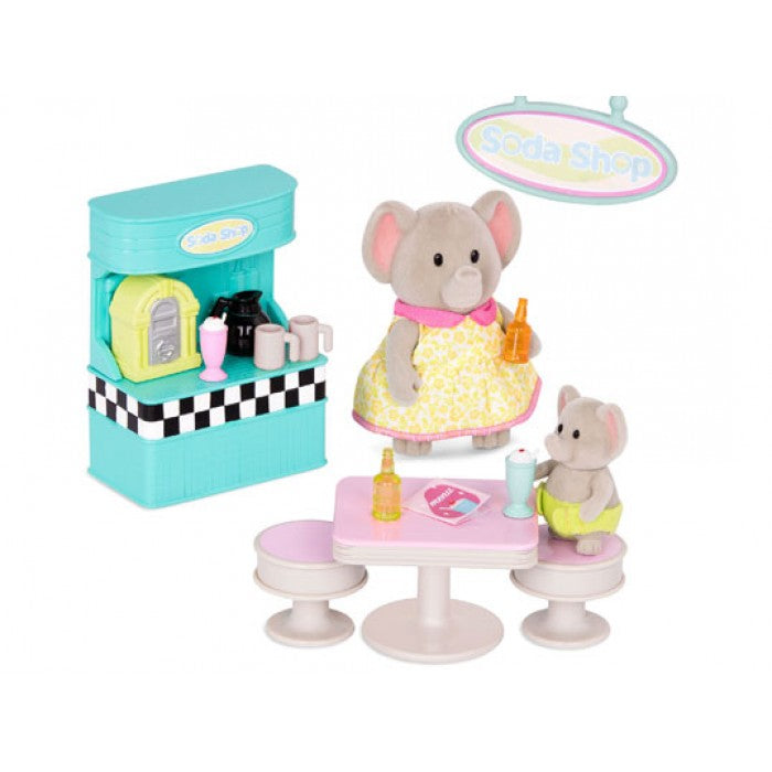 Li'l Woodzeez Soda Shop Set