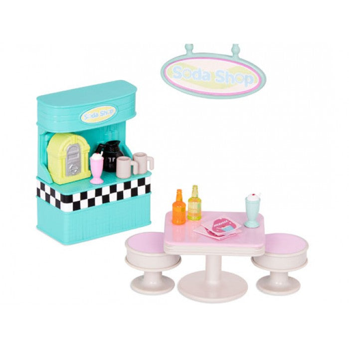 Li'l Woodzeez Soda Shop Set
