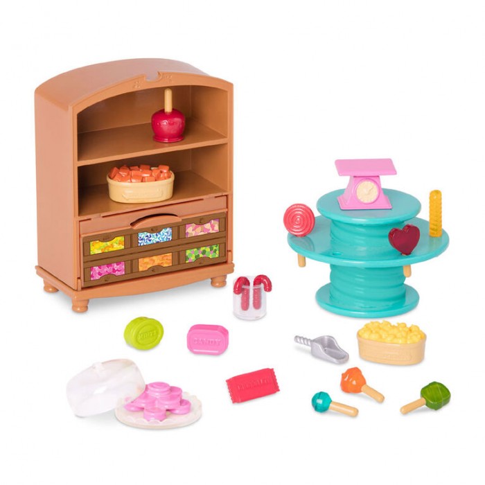 Li'l Woodzeez, Candy Shop, Store Accessory Set
