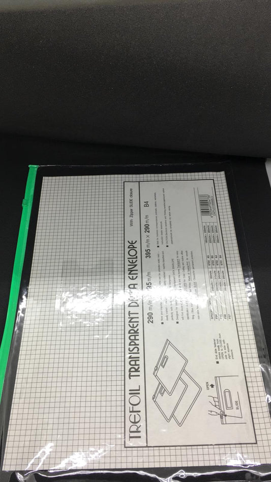 PVC ZIPPER BAG B4 ZB