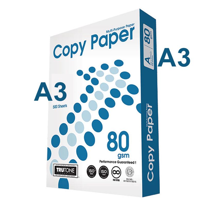 Copy Paper A3 Multipurpose Paper 80 GSM