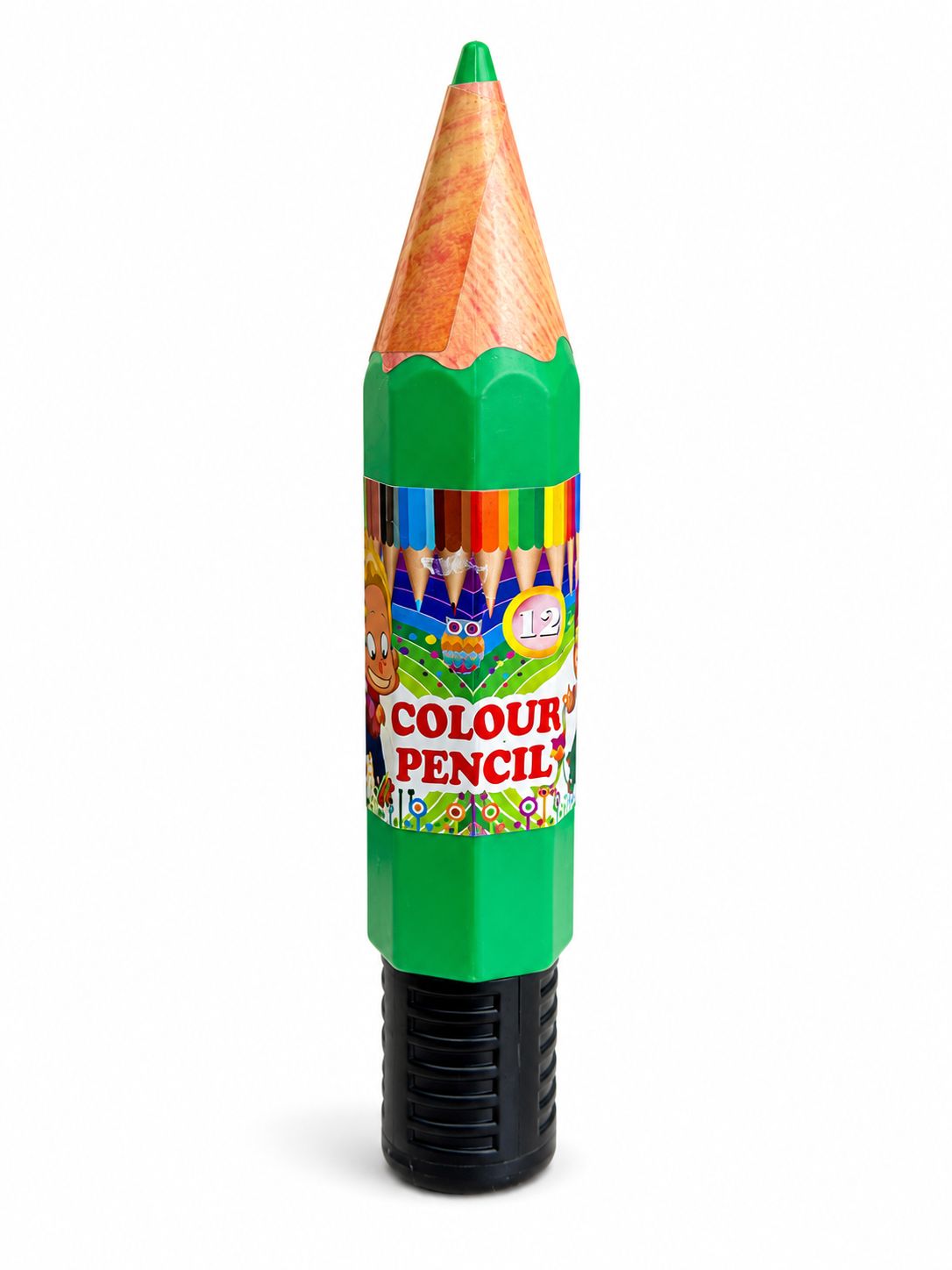 12PCS COLOR PENCIL SHAPE TUBE 3512D