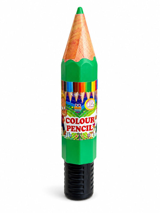 12PCS COLOR PENCIL SHAPE TUBE 3512D