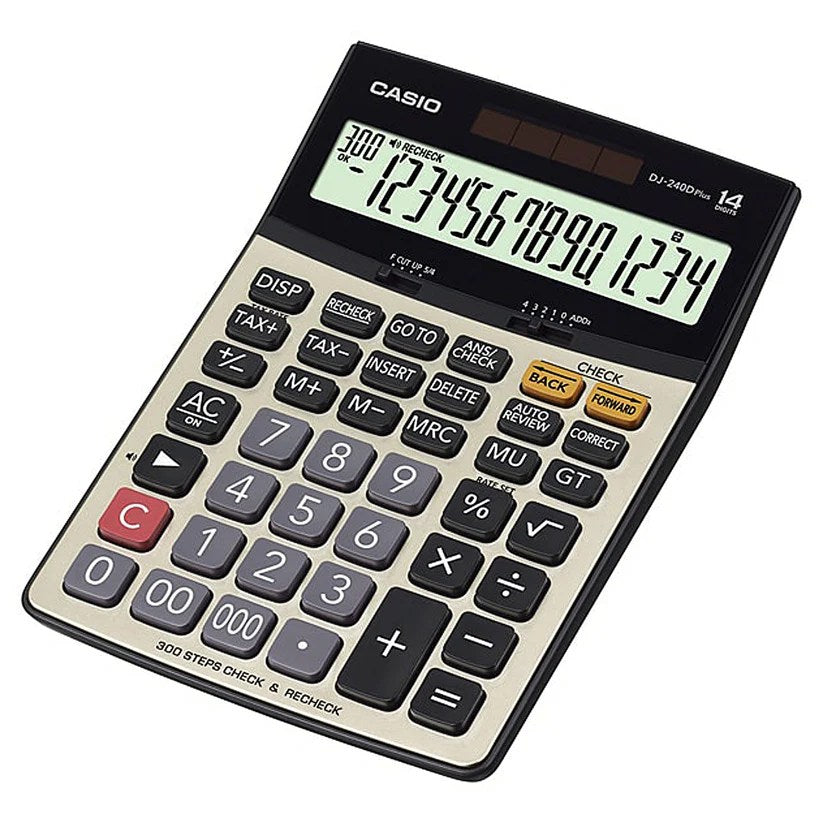 Casio DJ-240D Calculator || اله حاسبه كاسيو