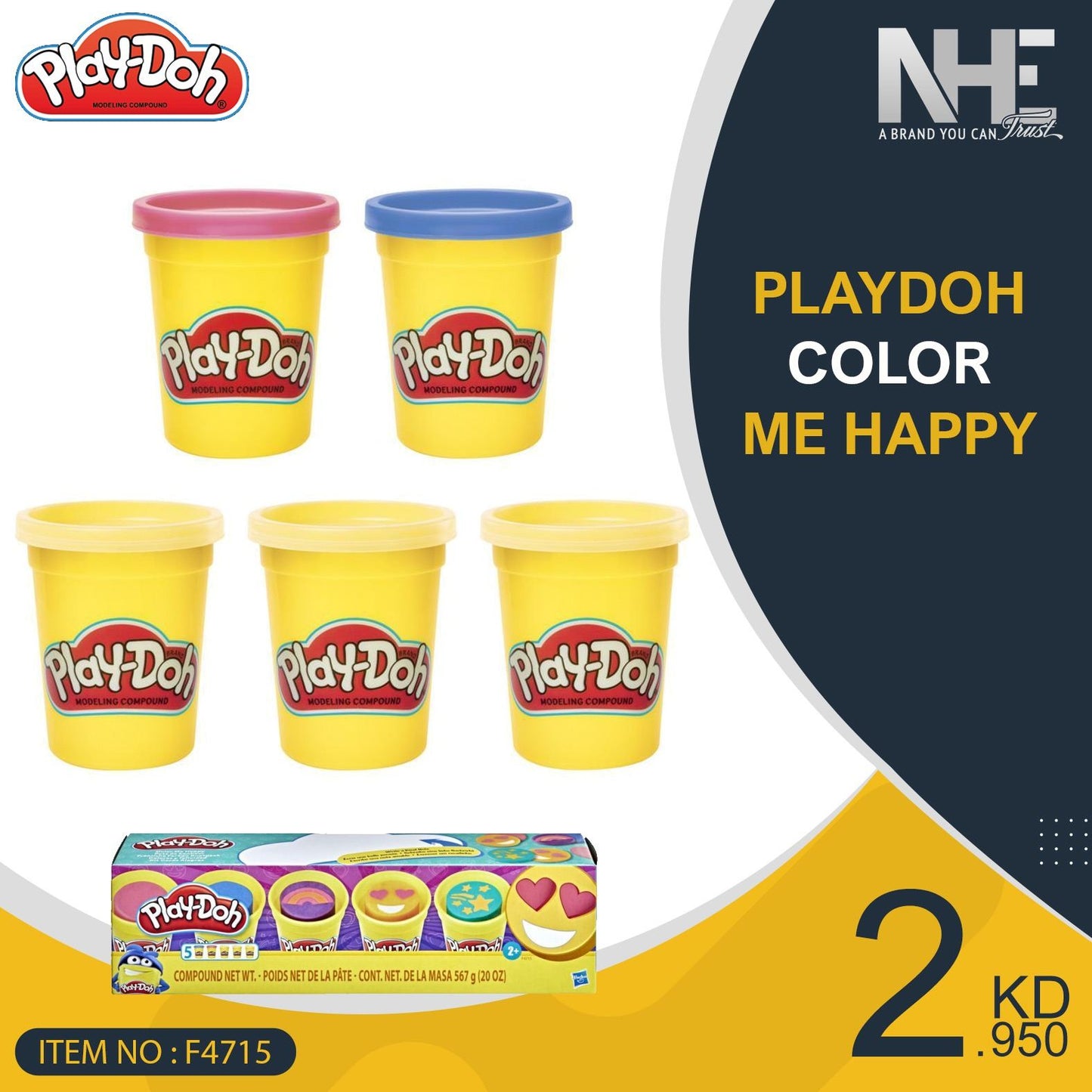 PlayDoh COLOR ME HAPPY