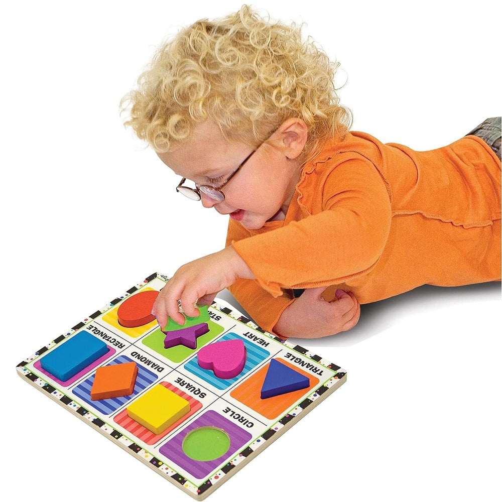 Shapes Chunky Puzzle - 8 Pieces