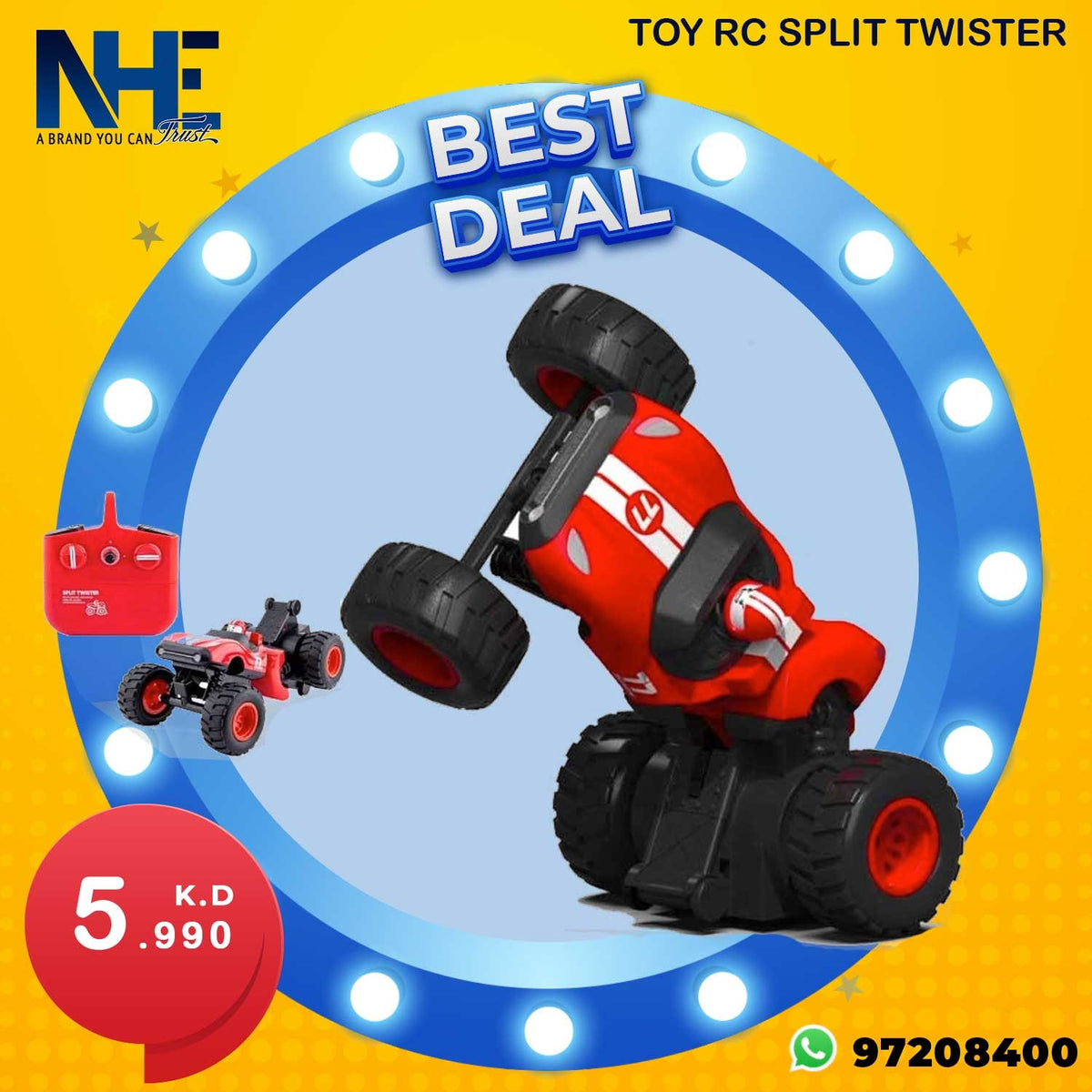 TOY RC SPLIT TWISTER