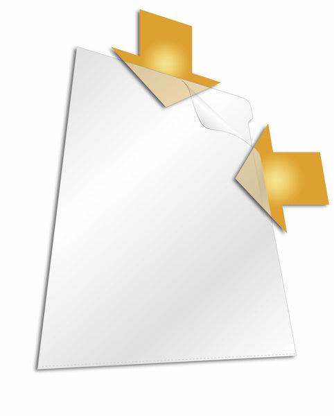 DURABLE TRANSPARENT L SHAPE FOLDER A4 2339 PKT-50