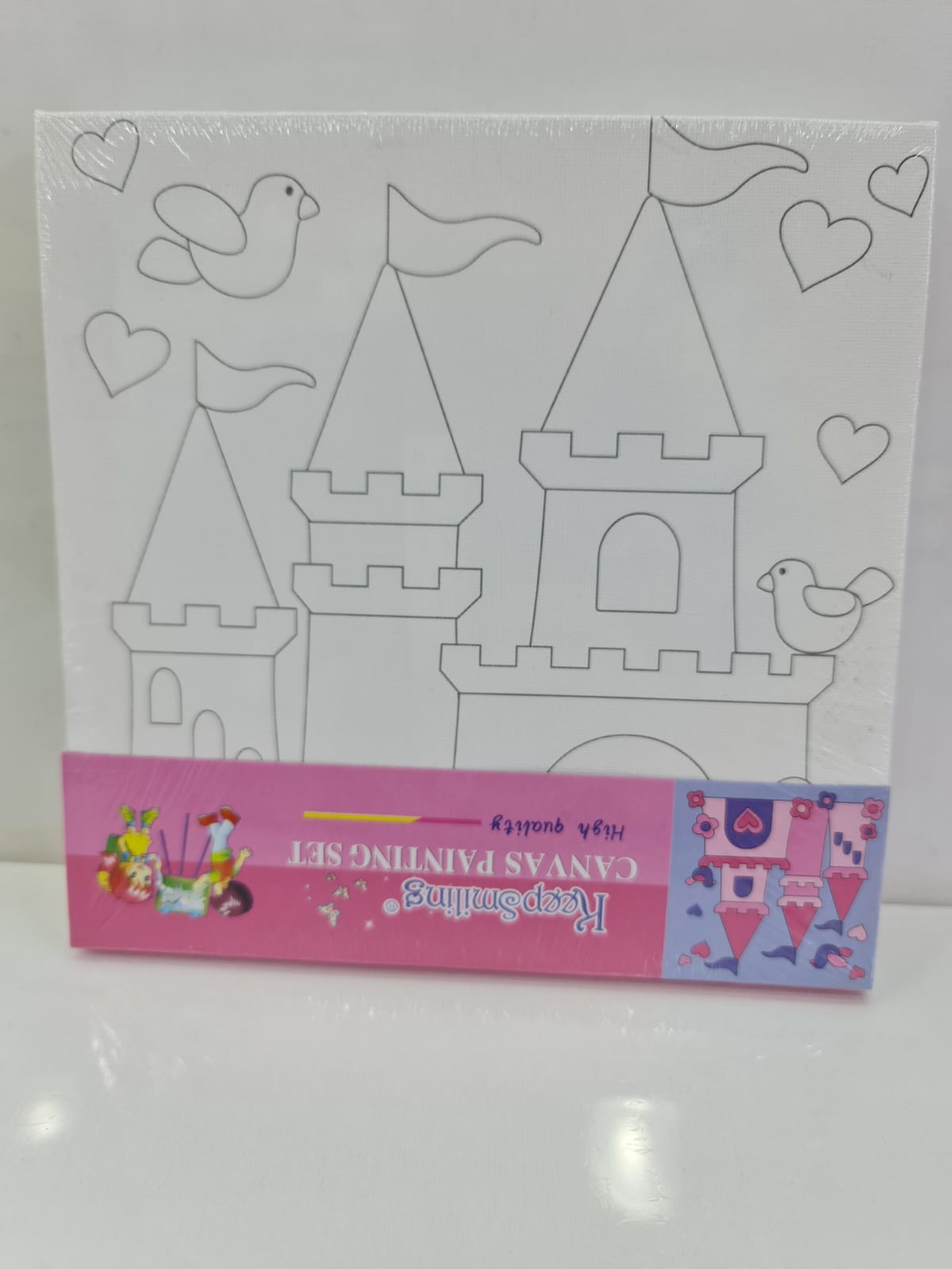 KID's Canvas Painting With Water Color ( 2 )