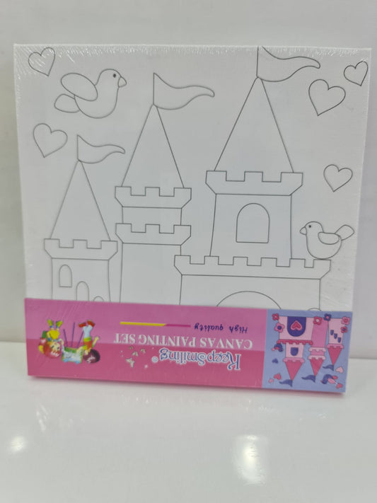 KID's Canvas Painting With Water Color ( 2 )