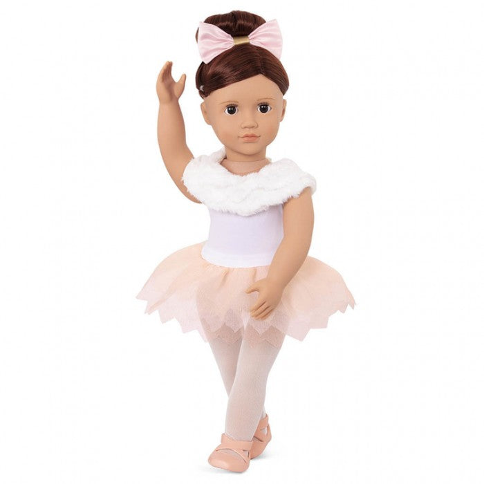 Our Generation Doll with Feathery Ballet Skirt Valencia