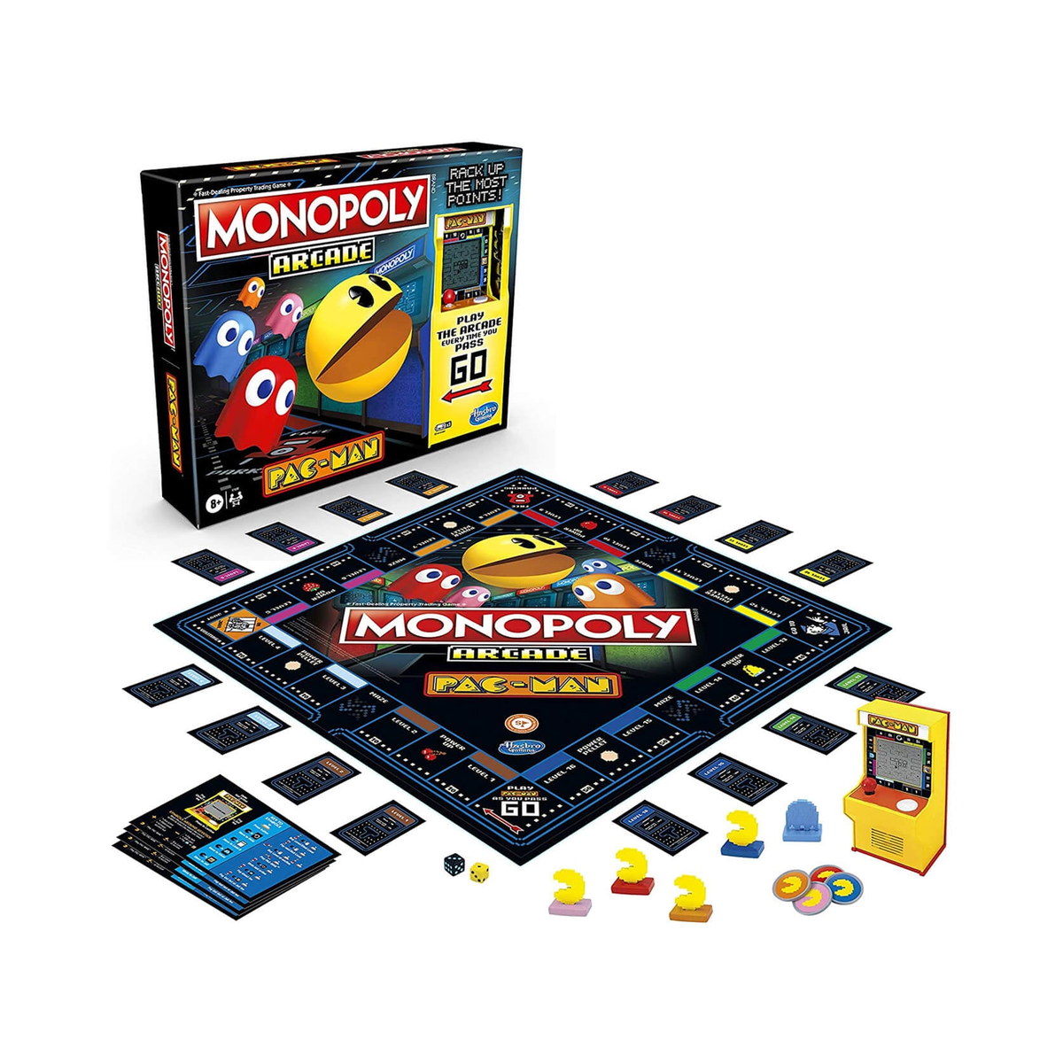 MONOPOLY ARCADE PACMAN – original product photograph
