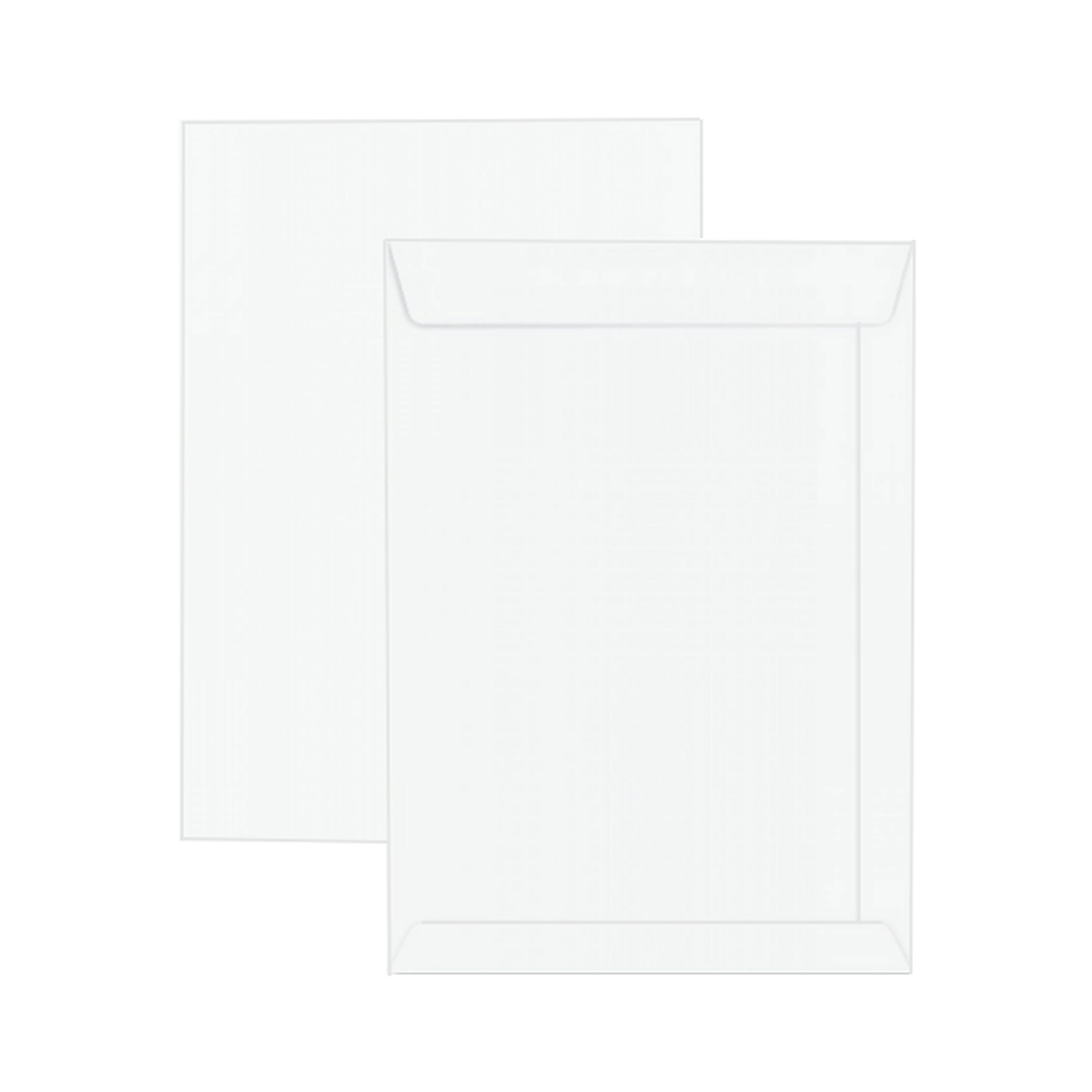 HISPAPEL ENVELOP WHITE 10 x 7 A5 B11 PKT-250 – original product photograph