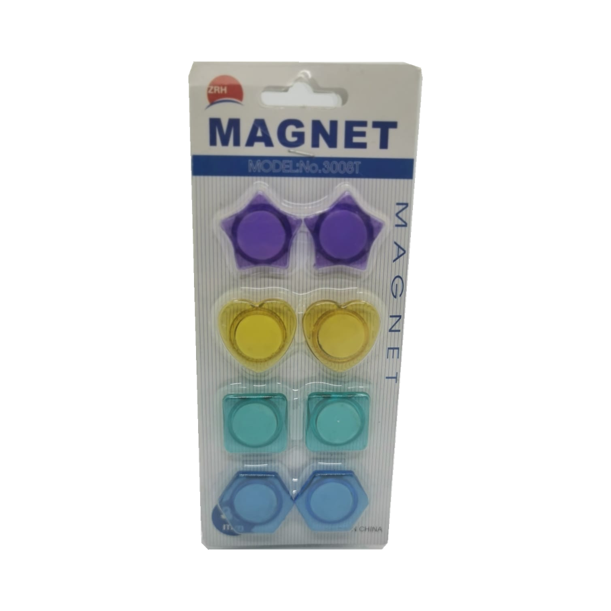 TRANSPARENT MAGNET 3CM X 8 PCS 3008 – original product photograph