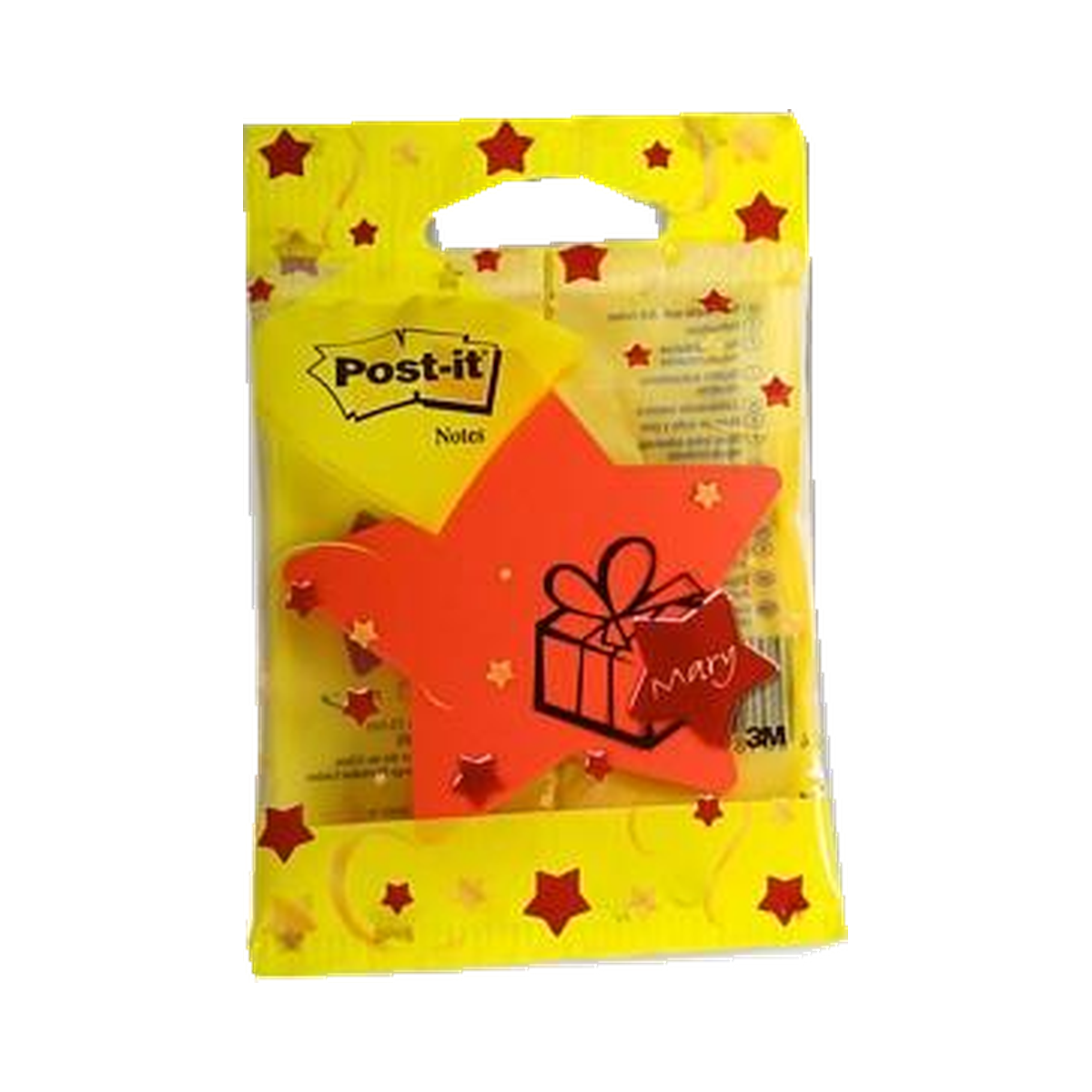 POST-IT NOTES STAR SHAPE 7500 XMS – original product photograph