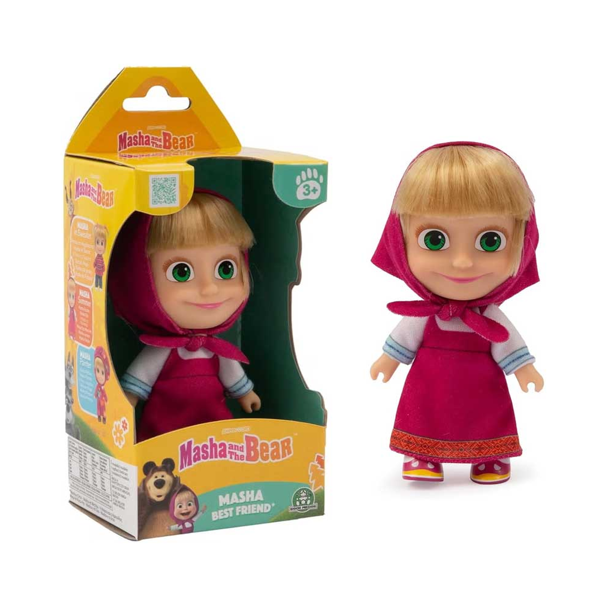 Masha& Bear Best Friends 12 Cm Doll W4 – original product photograph