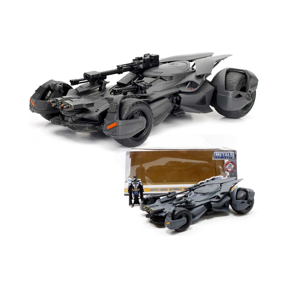 Batman Justice League Batmobile 1:24 – original product photograph