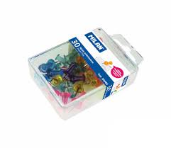 MILAN PUSH PIN ASSORTED COLOURS 80086