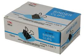 DINGLI BINDER CLIPS 41 MM DL0002