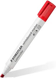 STAEDTLER WHITE BOARD MARKER CHISEL TIP 351B