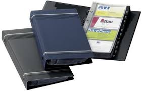 DURABLE BUSINESS CARD HOLDER A5 2385