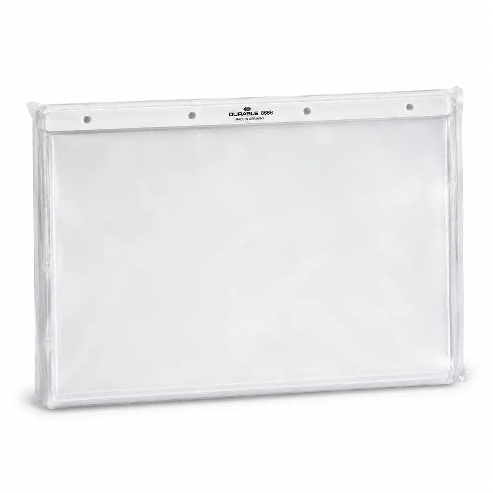 DURABLE FLIPCHART-CLEAR POCKETS A4 8565