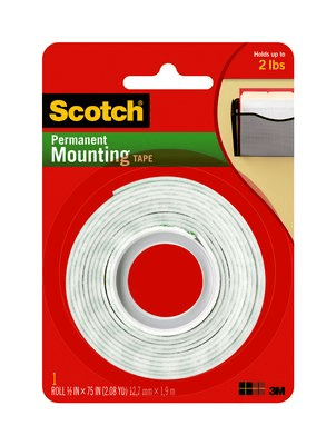 SCOTCH DOUBLE SIDED MOUNTING ROLL HEAVY DUTY 1"X50" - 114