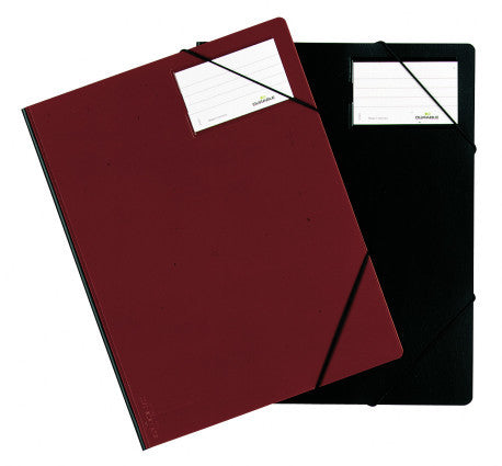 DURABLE FOLDER WITH PLASTIC CORNER HOLDER 2320 RED COLOR