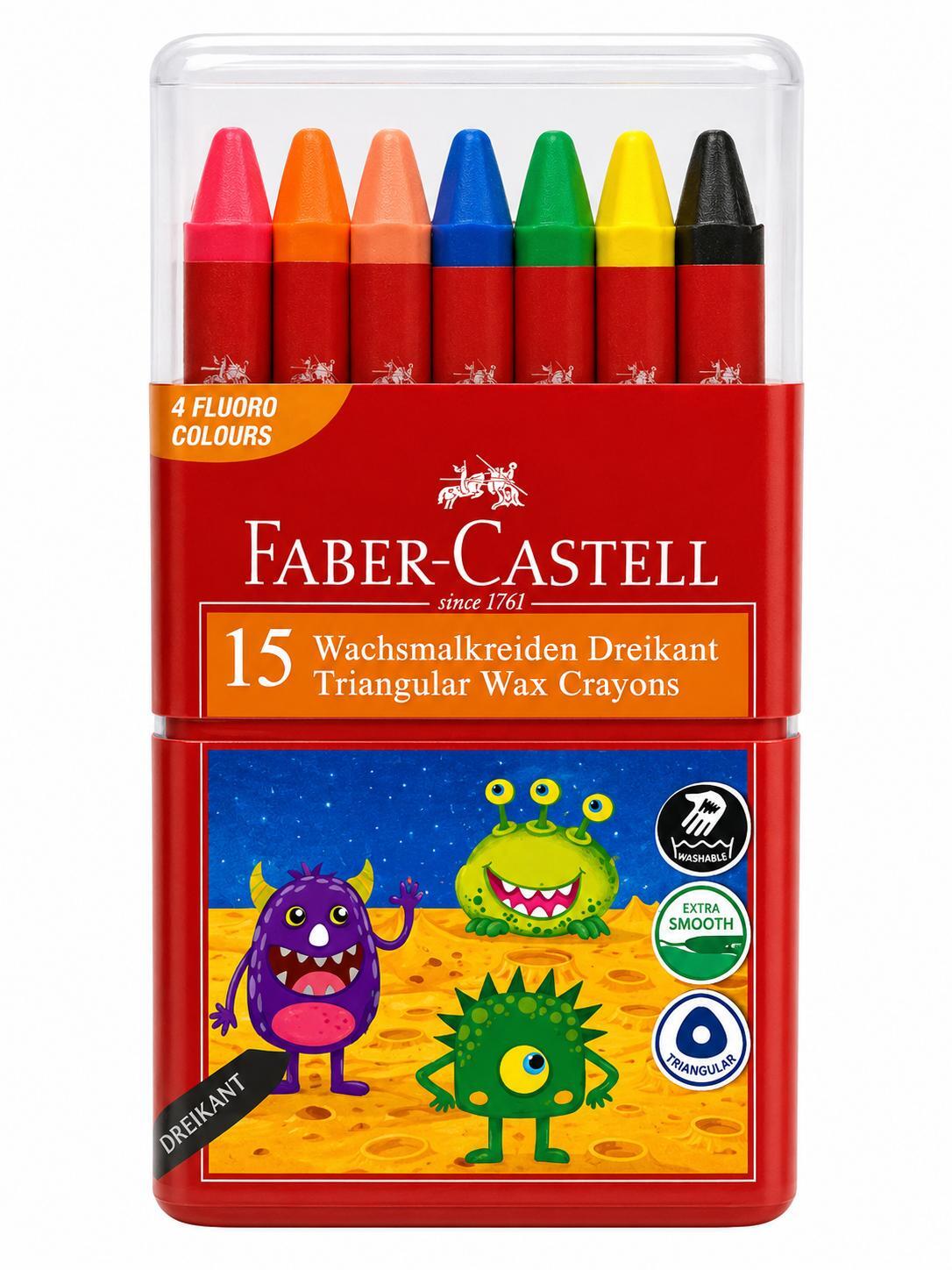 FABER CASTELL GRIP CRAYONS 15-120015