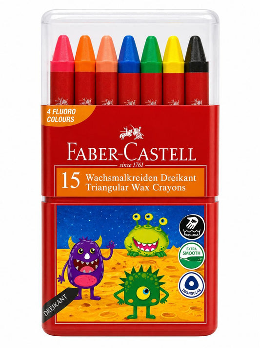 FABER CASTELL GRIP CRAYONS 15-120015