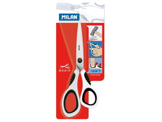 MILAN BLISTER OFFICE SCISSOR 7.5" / 19 CM BWM10264